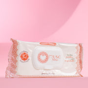 Lingettes toilette intime - Paquet de 30 à la Hot Peach - La Charmeuse Image