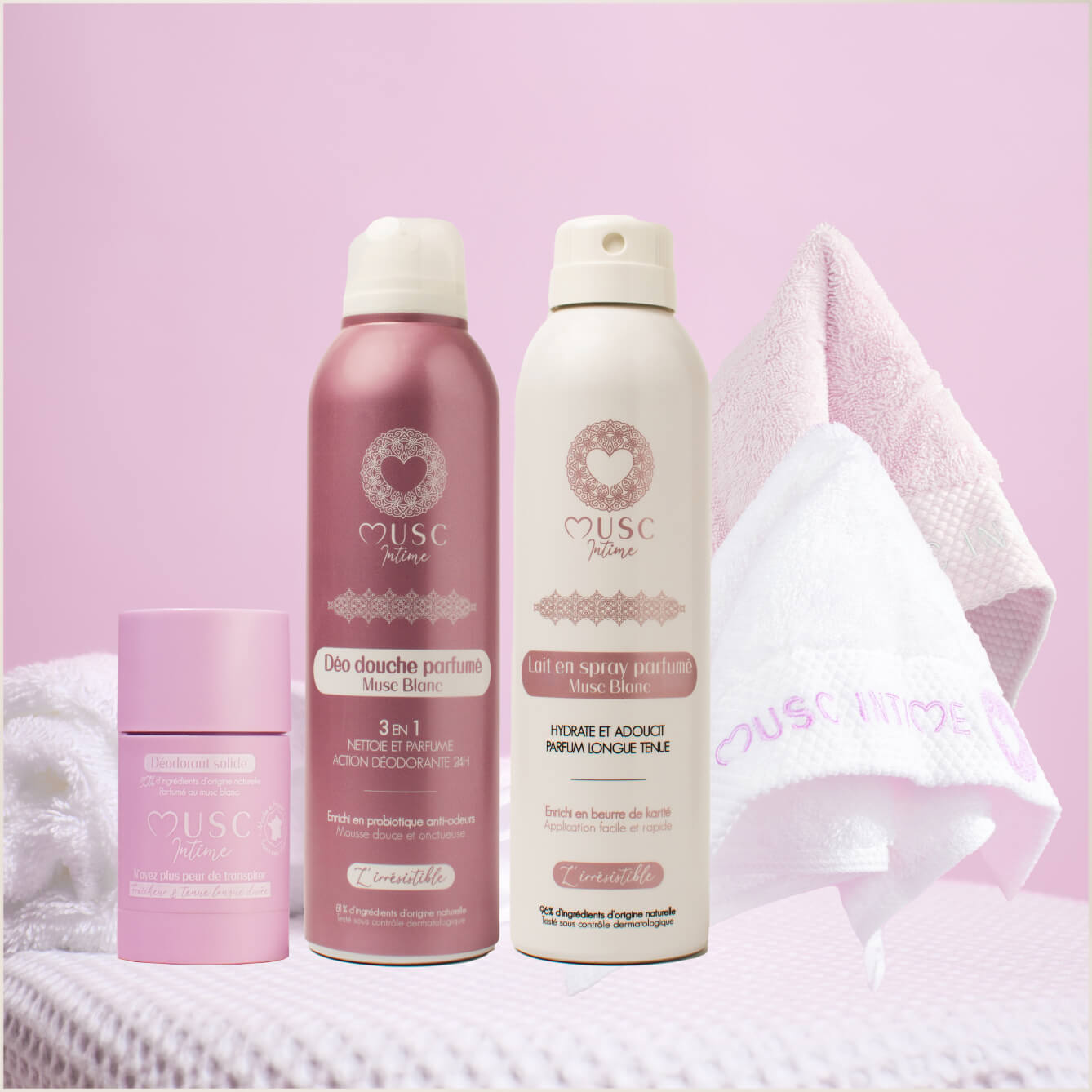 The Irresistible White Musk Freshness Routine Image