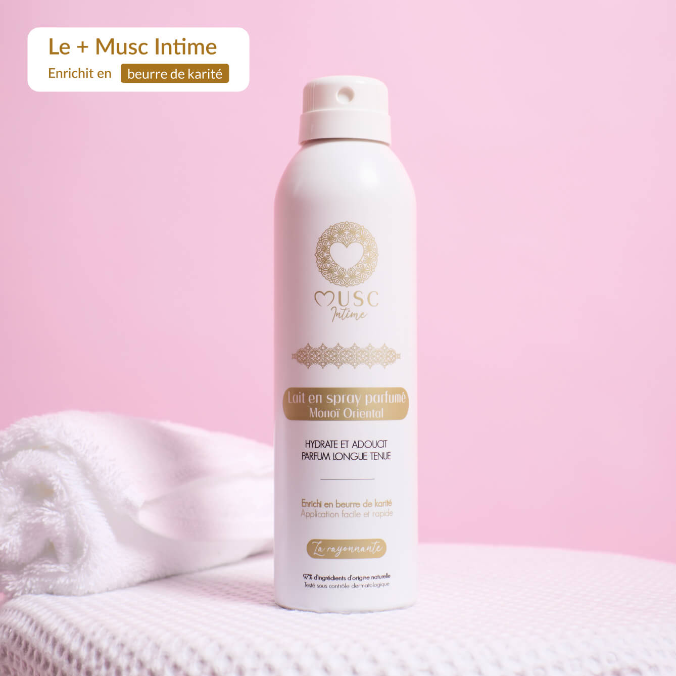 Lait en spray parfumé Monoï Oriental - la Rayonnante Image