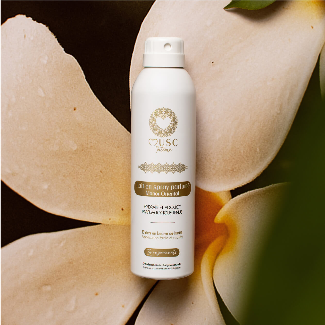 Lait en spray parfumé Monoï Oriental - La Rayonnante Image