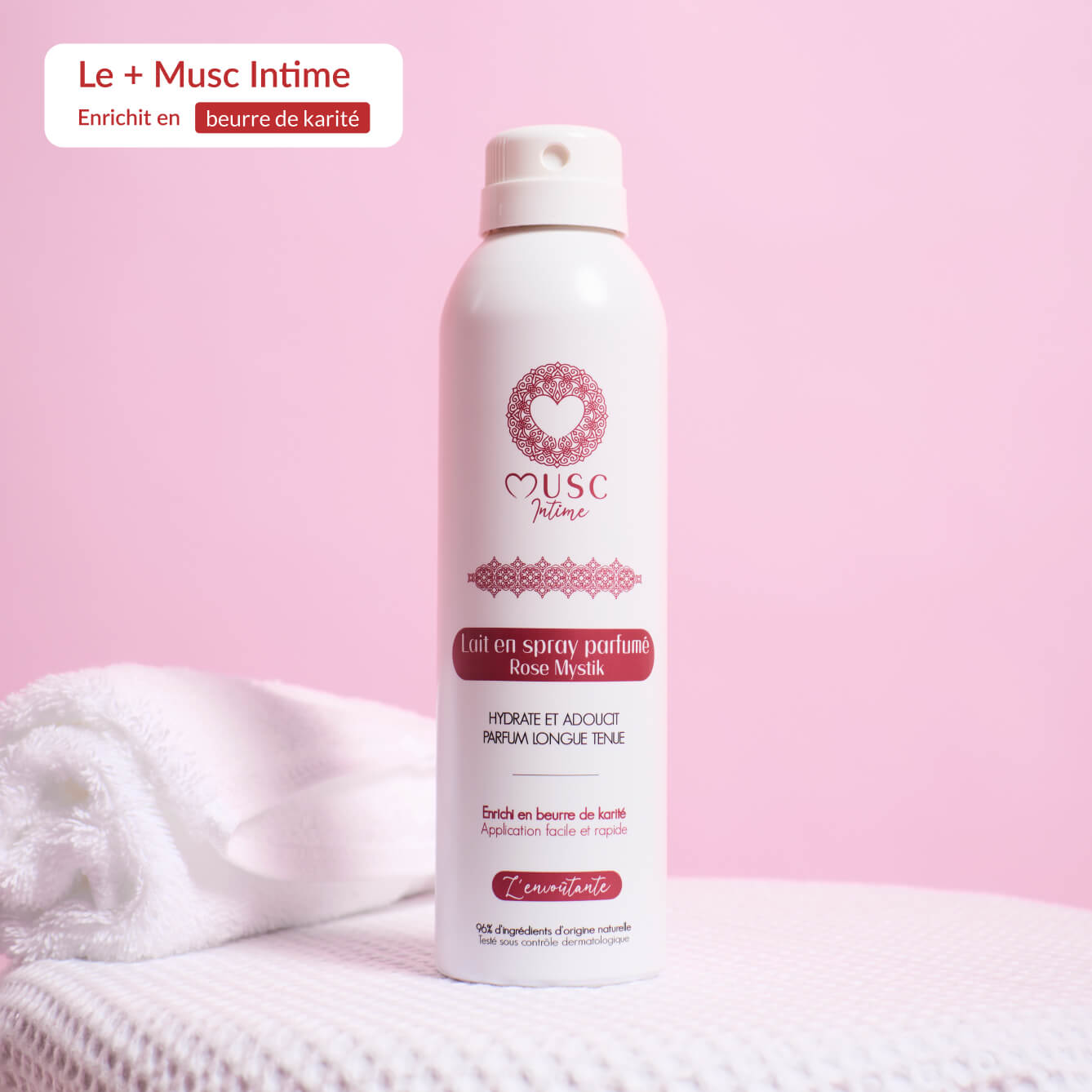 Lait en spray parfumé Rose Mystik - l'Envoûtante Image