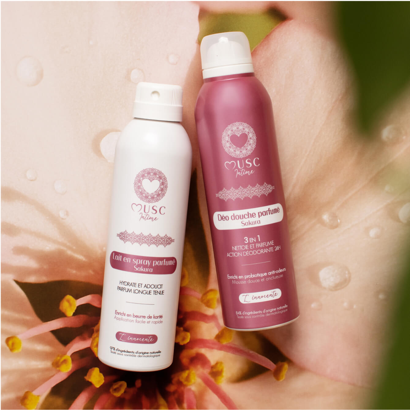 Lait en spray parfumé Sakura - L’Innocente Image