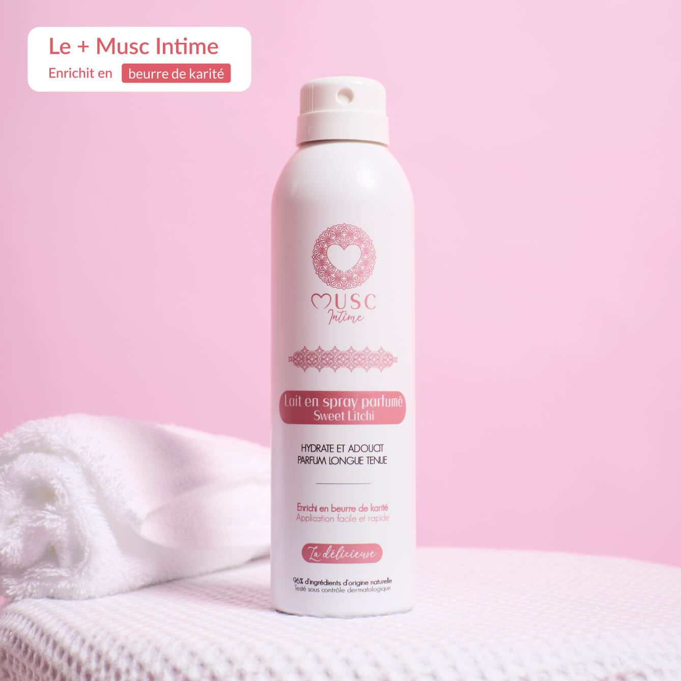 Lait en spray parfumé au Sweet Litchi - la Délicieuse Image