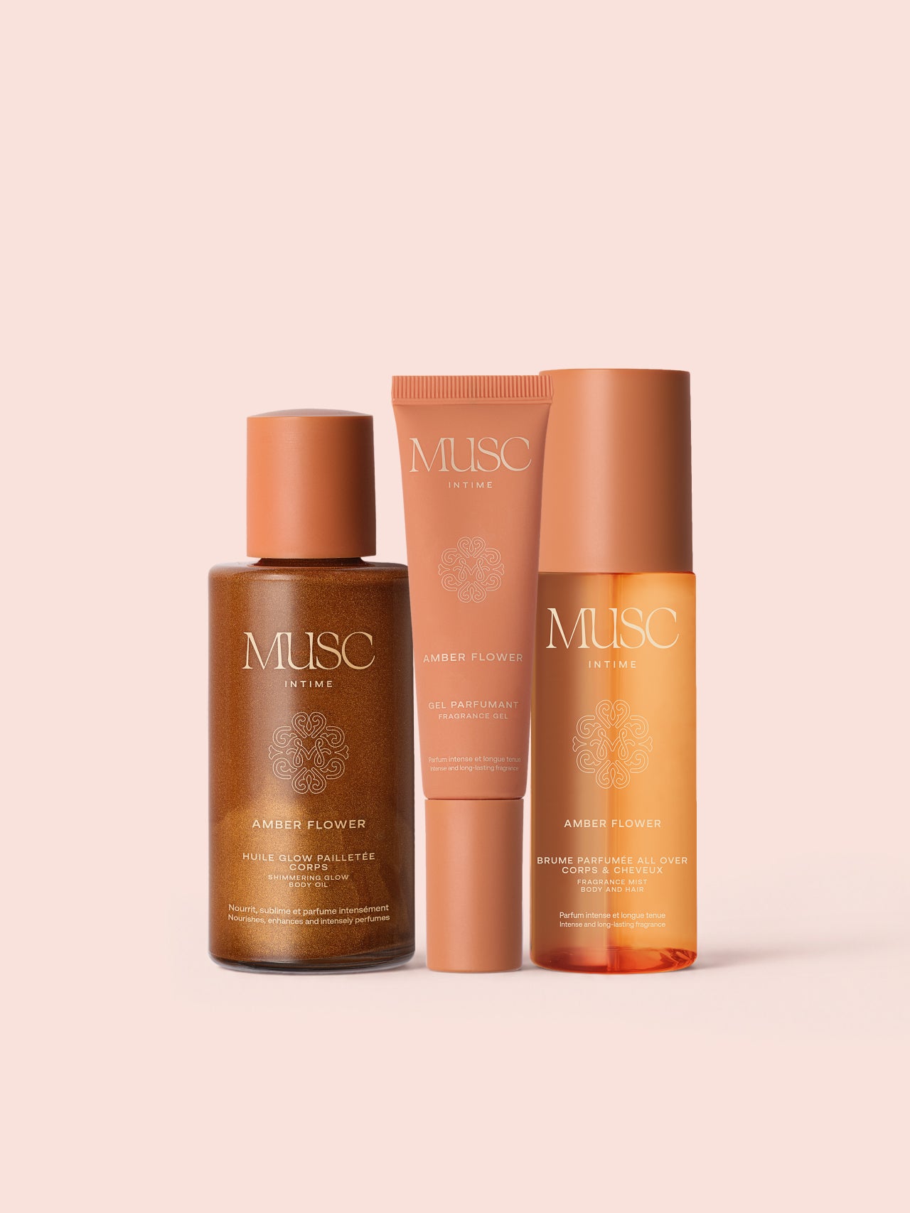 Le Trio Peau Lumineuse - Amber Flower Image