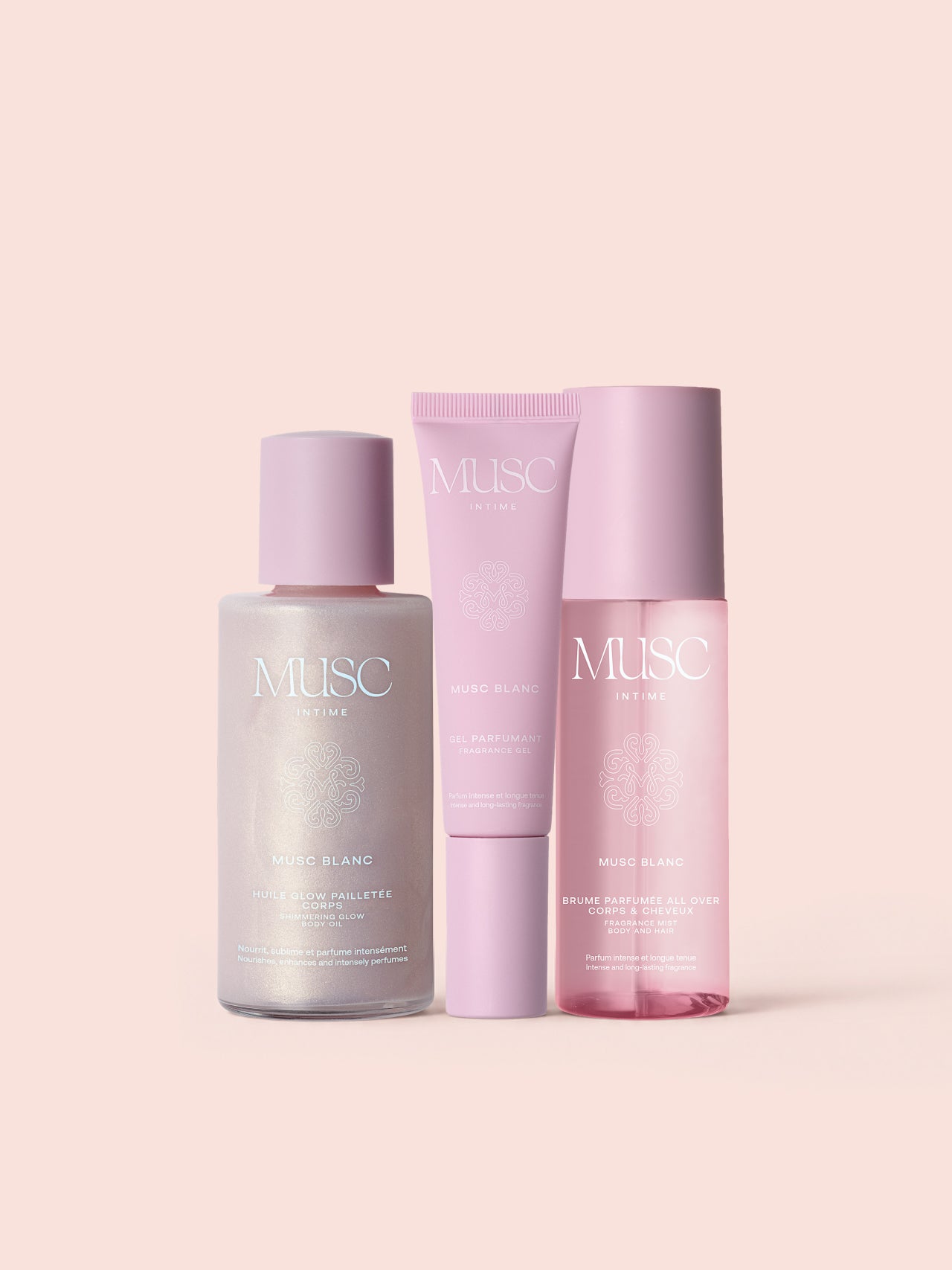 Le Trio Peau Lumineuse - Musc Blanc Image