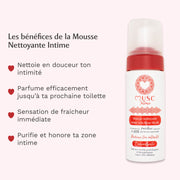 Mousse nettoyante intime à la Rose Mystik - L'Envoûtante (150ml) Image