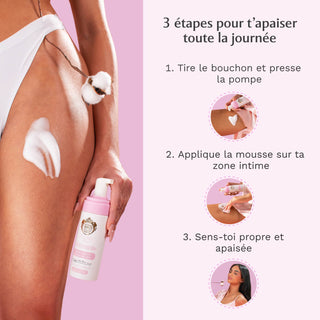 Mousse intime au Musc Blanc  - 150ml