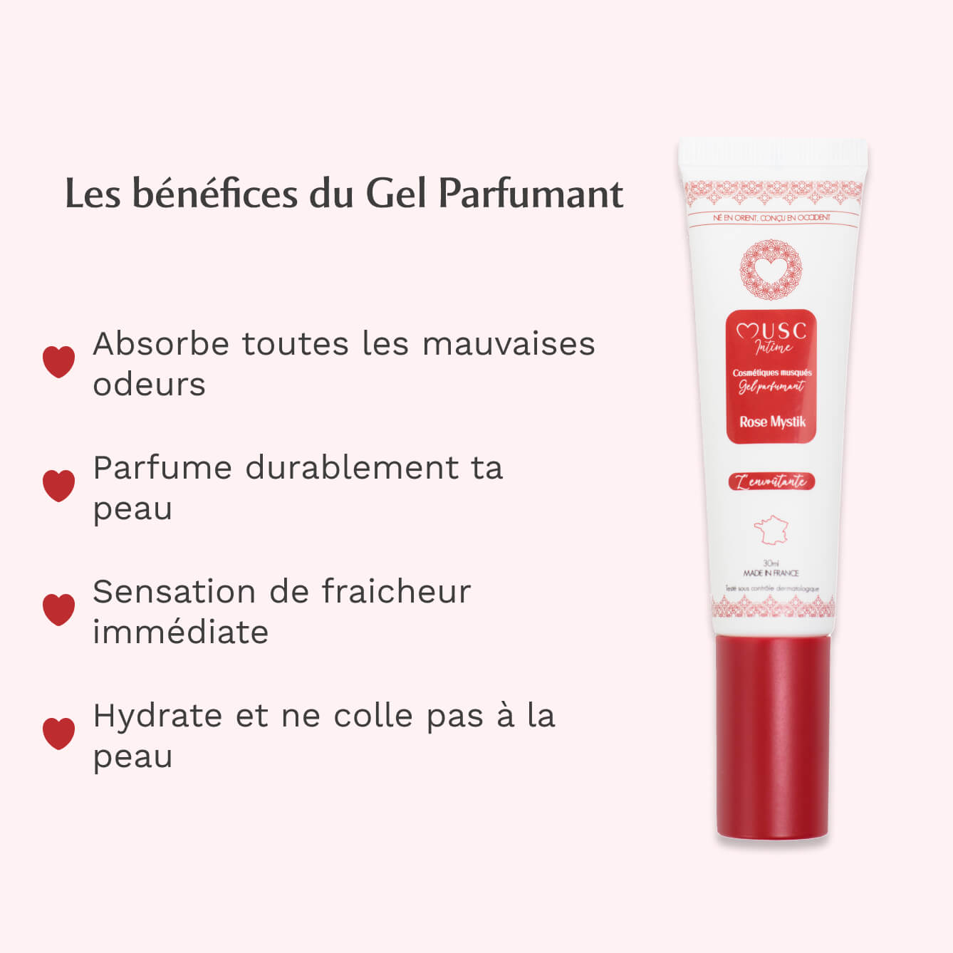 Gel Parfumant L'Envoûtante à la Rose Mystik (30ml) Image