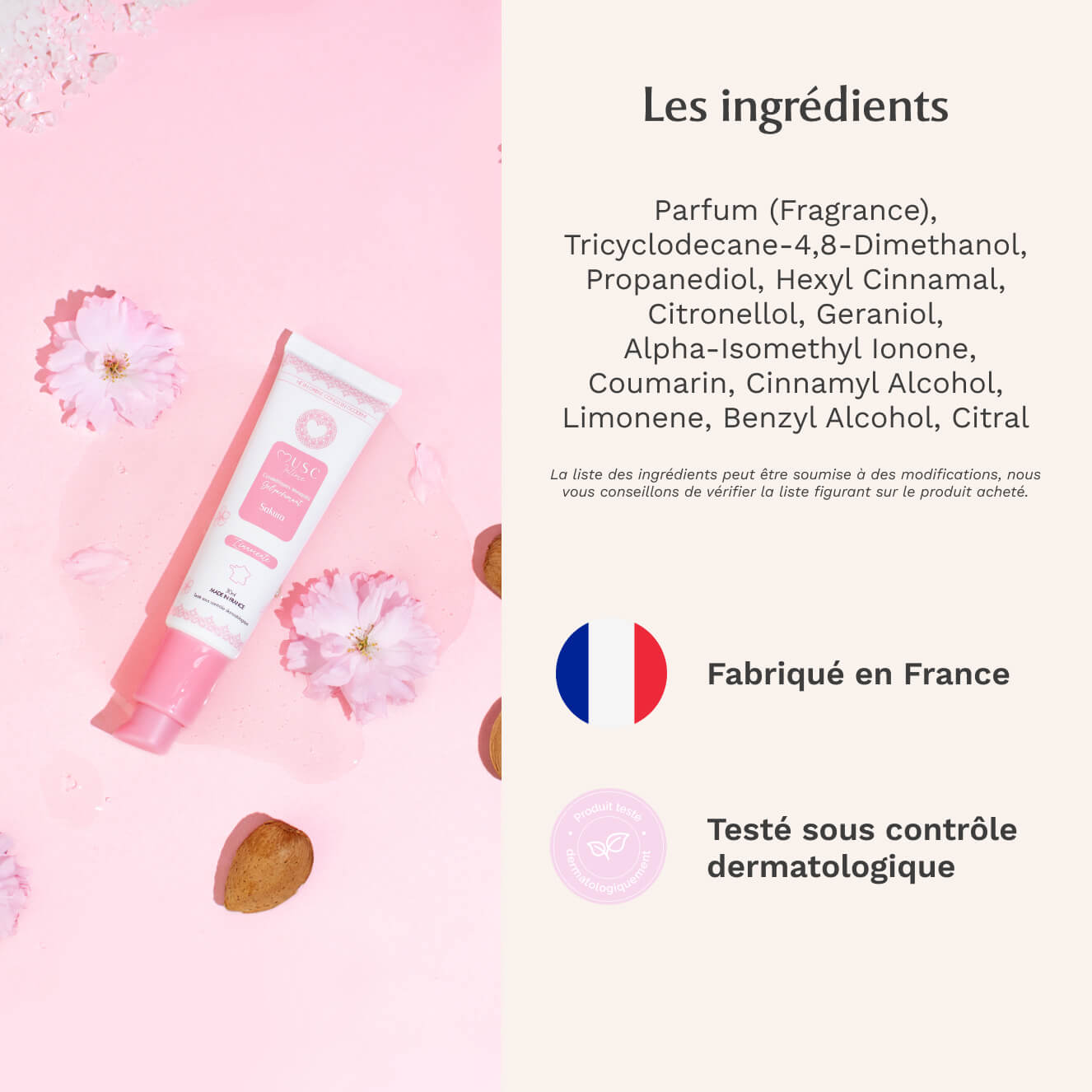 Gel Parfumant au Sakura - L’Innocente (30ml) Image