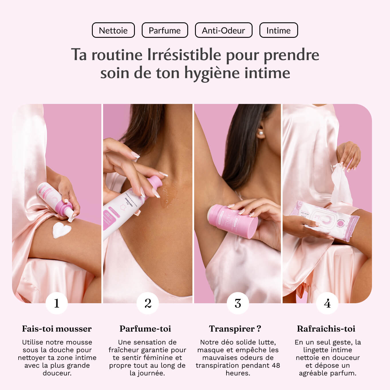 Gel parfumant (30 ml) au Musc Blanc  - L'irrésistible Image