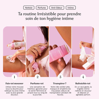 Gel parfumant l'irrésistible - Musc Blanc (30ml)