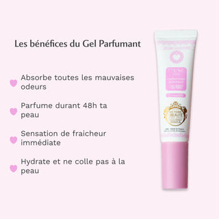 Gel parfumant l'irrésistible - Musc Blanc (30ml)