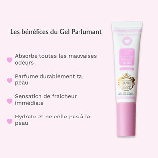 Gel parfumant l'irrésistible - Musc Blanc (30ml)