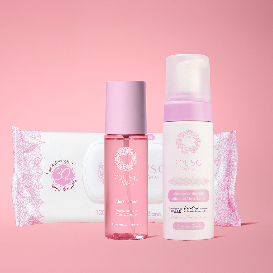 Ma routine fraîcheur parfumée au Musc blanc Image