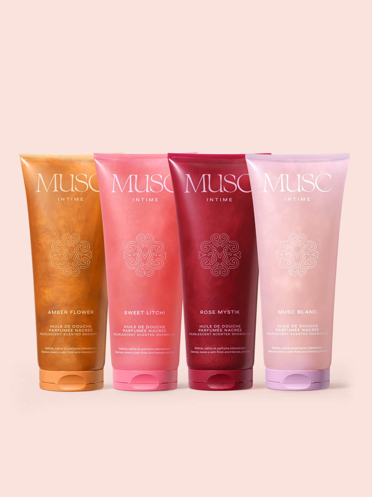 MIX HUILE DE DOUCHE PARFUMÉE NACRÉE - 4 AU CHOIX Image
