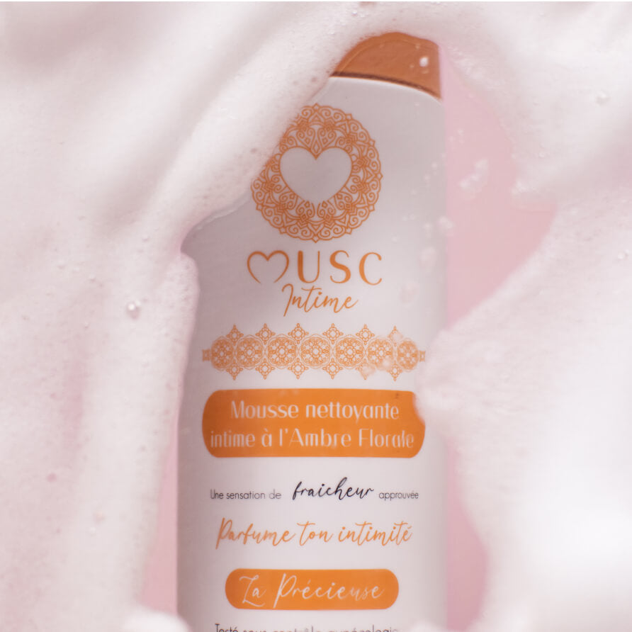 Mousse Nettoyante Intime - Amber Flower - La Précieuse (150ml) Image