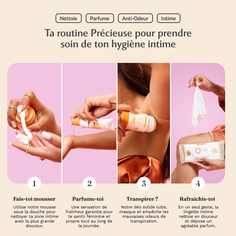 Déodorant Amber Flower - La Précieuse Image