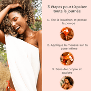 Mousse nettoyante intime à la Hot Peach - La Charmeuse (150ml) Image