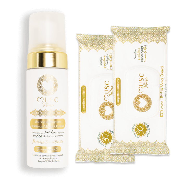 Mousse nettoyante intime au Monoï Oriental - La Rayonnante (150ml) Image