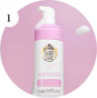 Mousse intime au musc blanc - Musc intime - Oh My Box