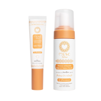Gel Parfumant + Mousse Nettoyante Amber Flower