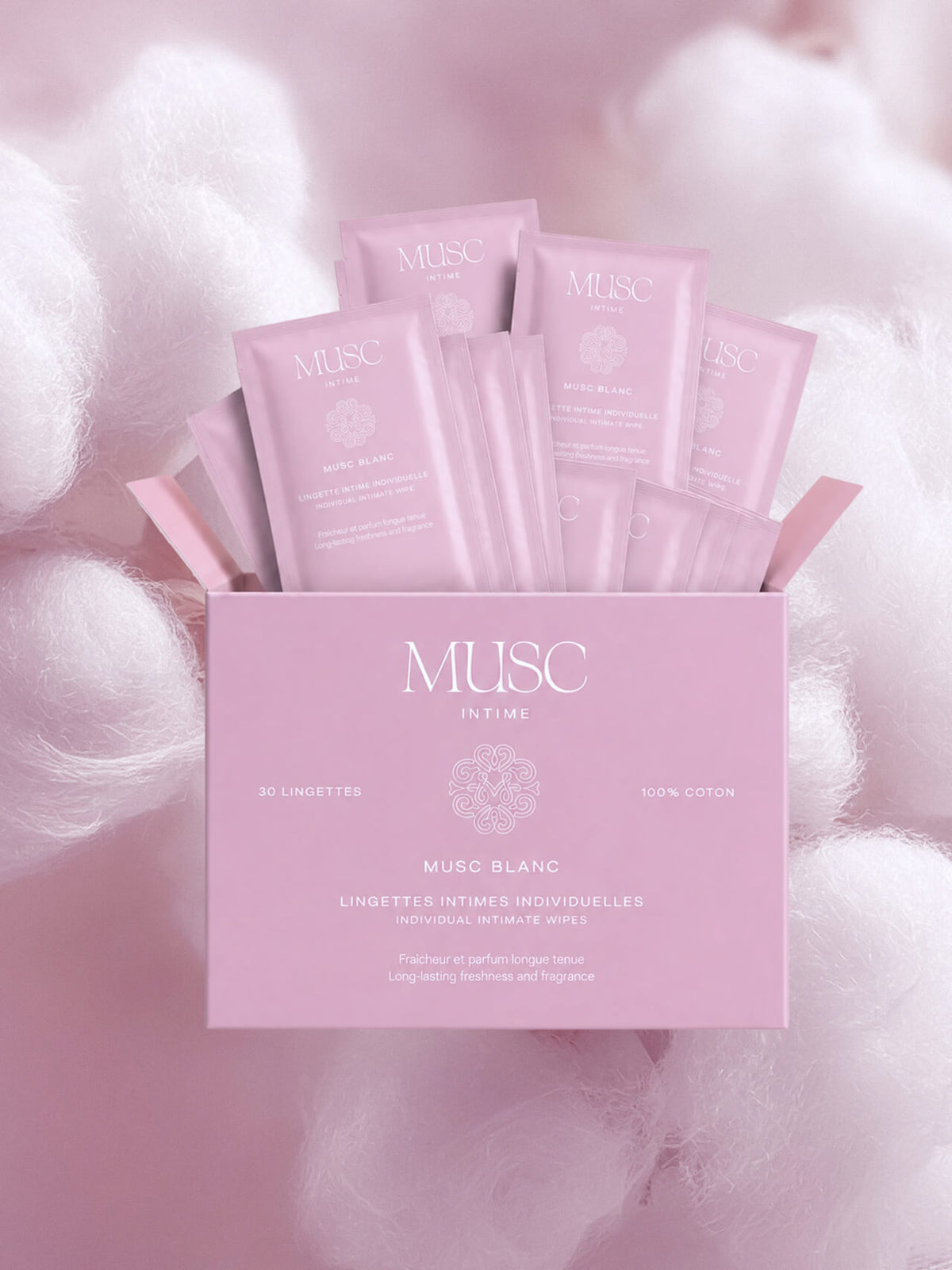 White Musk - Individuele intieme doekjes Image