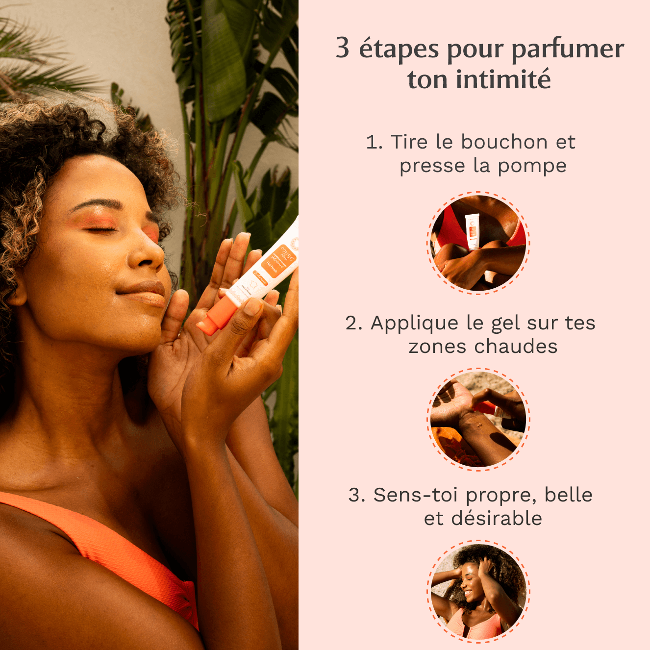 Gel Parfumant + Déodorant Hot Peach Image