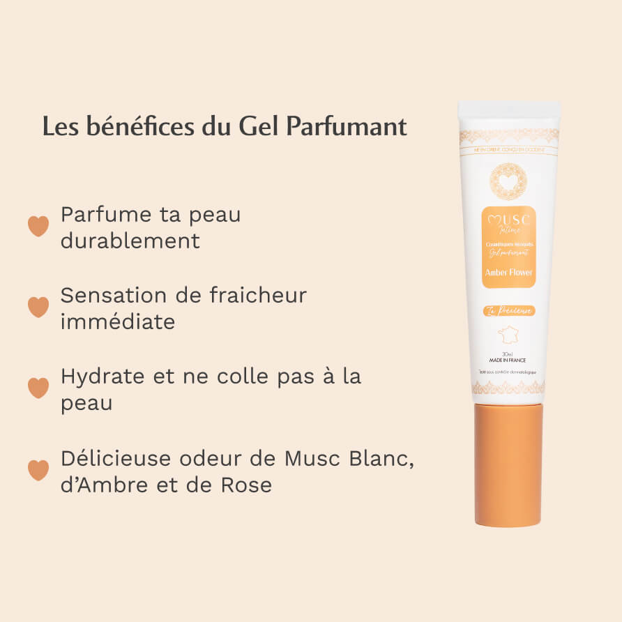 Gel Parfumant La Précieuse - Amber Flower (30ml) Image