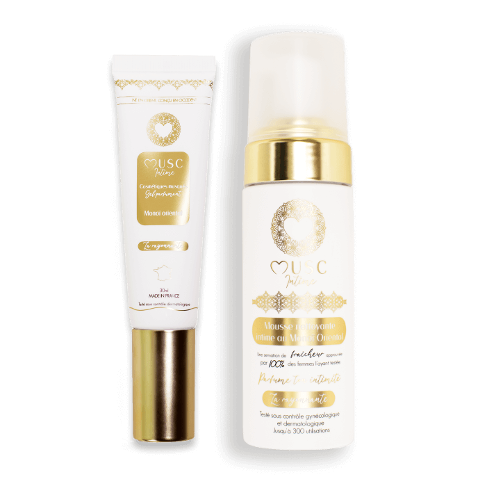 Mousse nettoyante intime au Monoï Oriental - La Rayonnante (150ml) Image