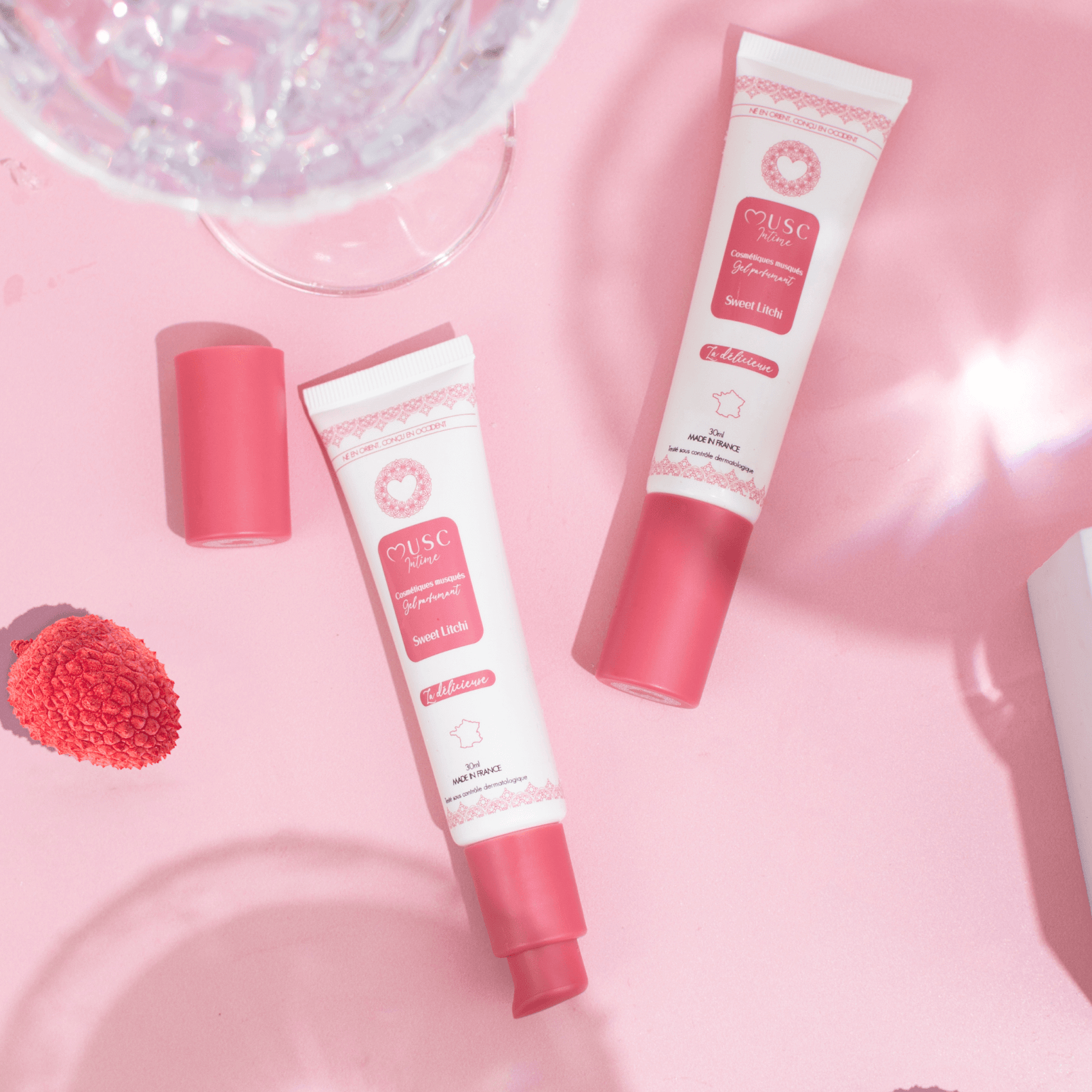 Gel Parfumant au Sweet Litchi - La Délicieuse (30ml) Image