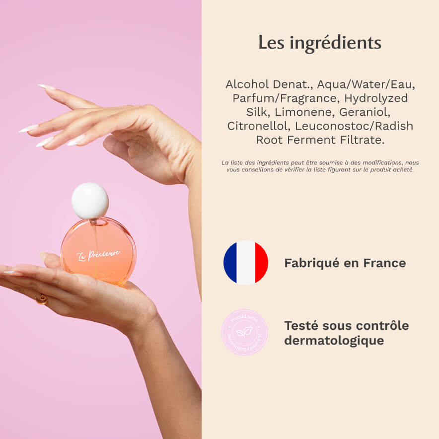 Parfum cheveux - Amber Flower - La précieuse Image