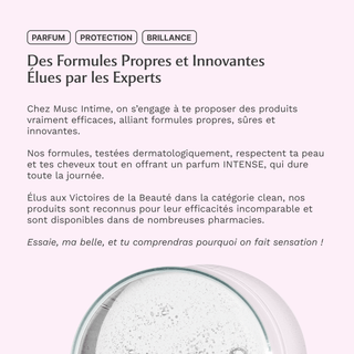 Parfum cheveux - Musc Blanc - L'irrésistible