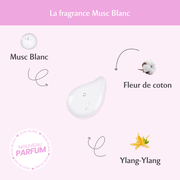 Parfum cheveux au Musc Blanc - L'irrésistible Image