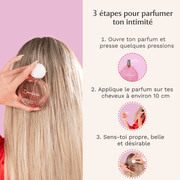 Parfum cheveux à la Rose Mystik - L'envoûtante Image