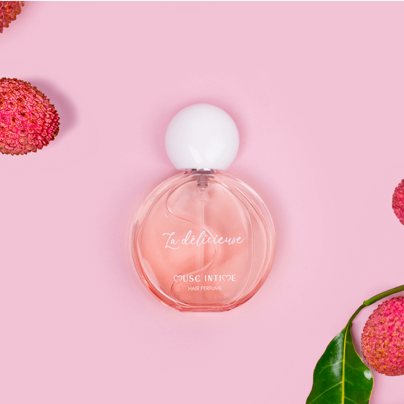 Parfum cheveux au Sweet Litchi - La délicieuse Image