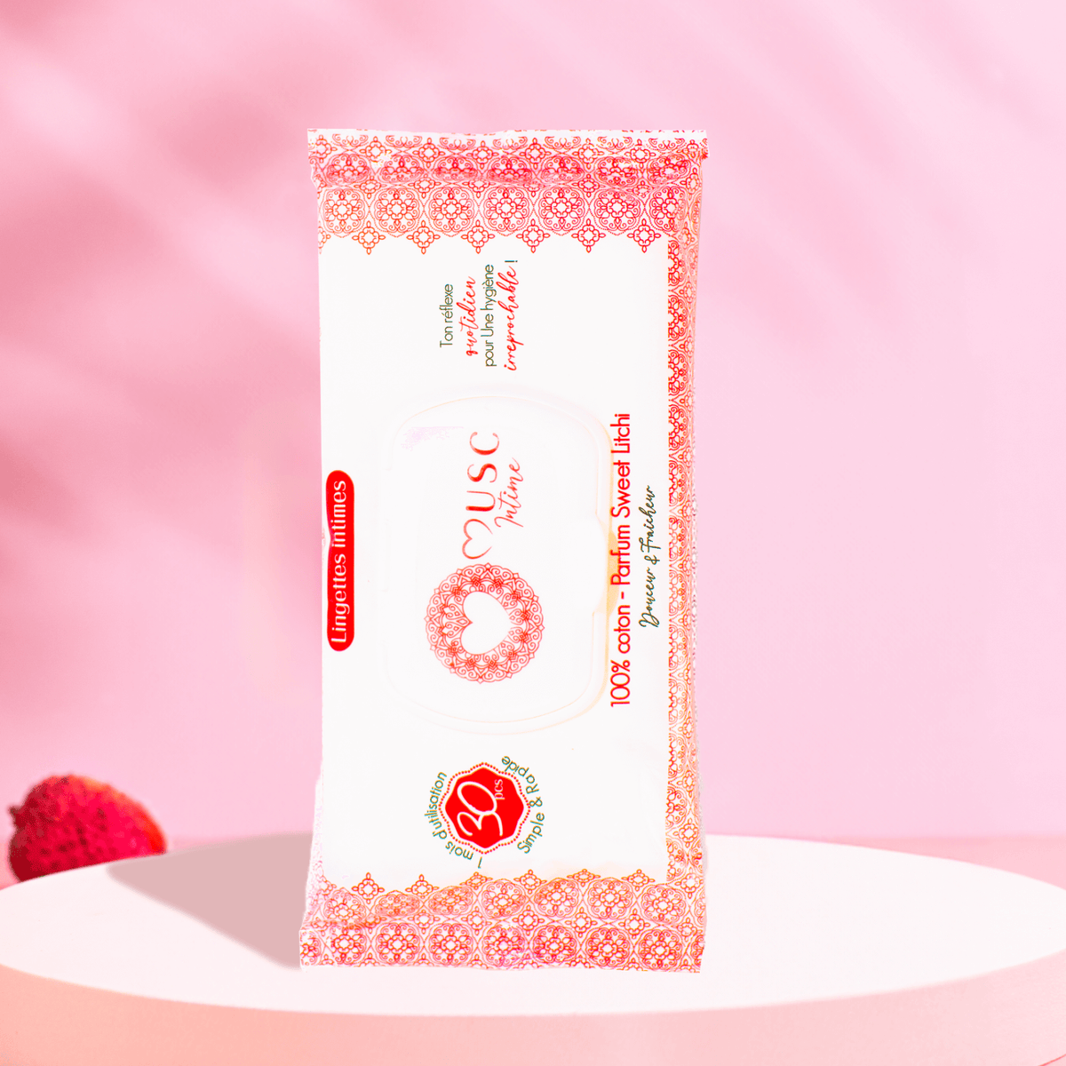 Lingettes Sweet Litchi x30 OFFERTES Image