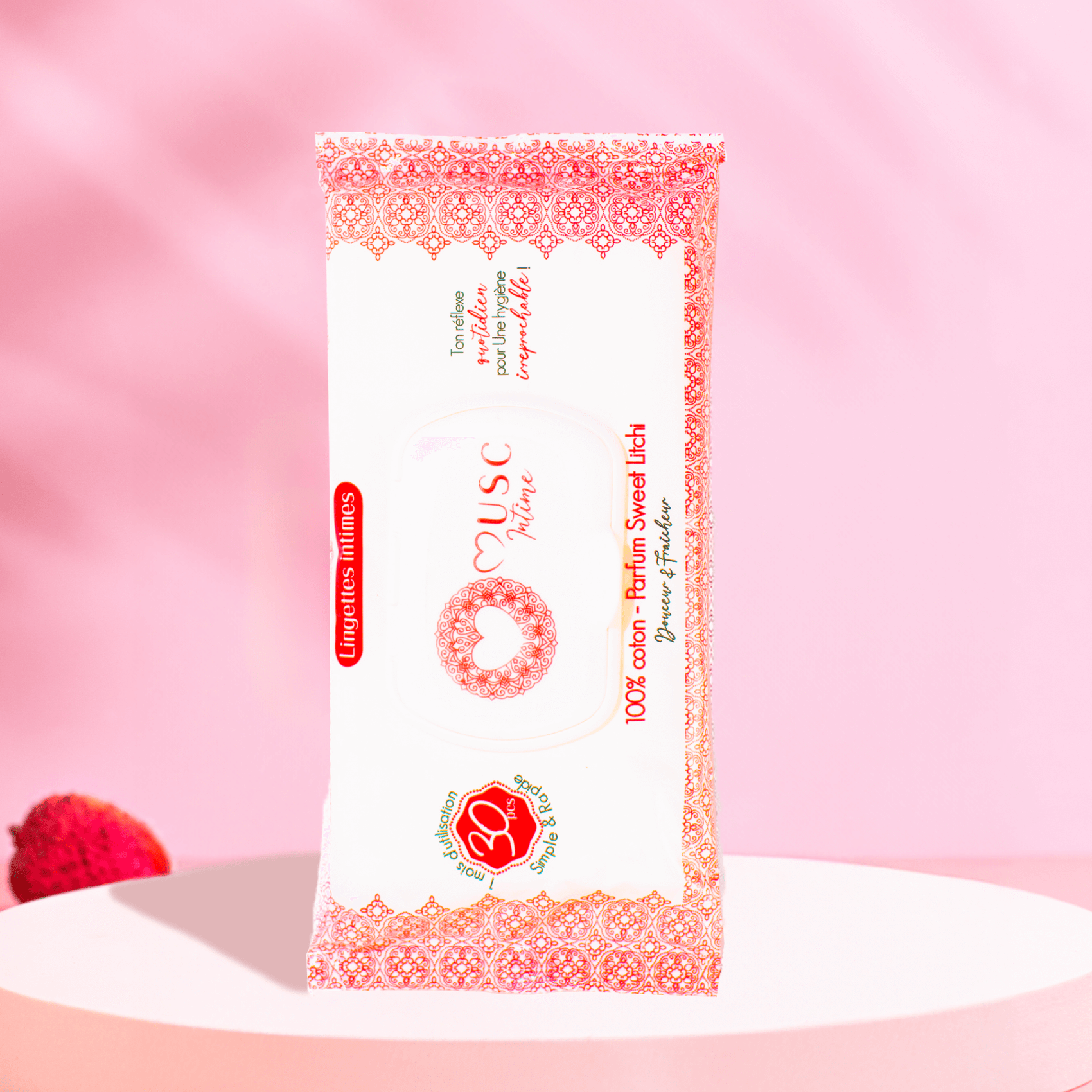 Lingettes Intime Sweet Litchi Image