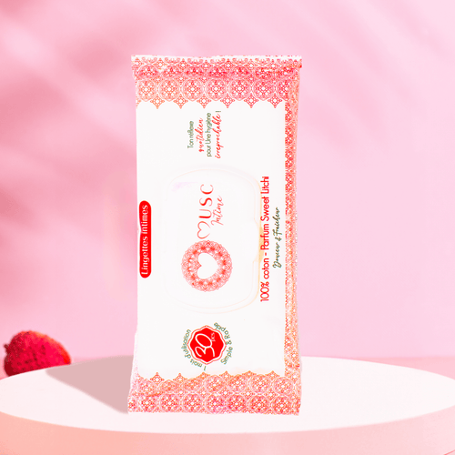 Sweet Litchi Intimate Wipes