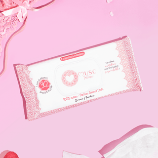 Sweet Litchi Intimate Wipes - La Délicieuse x30