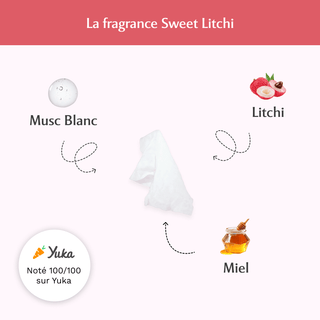 Sweet Litchi Intimate Wipes - La Délicieuse x30
