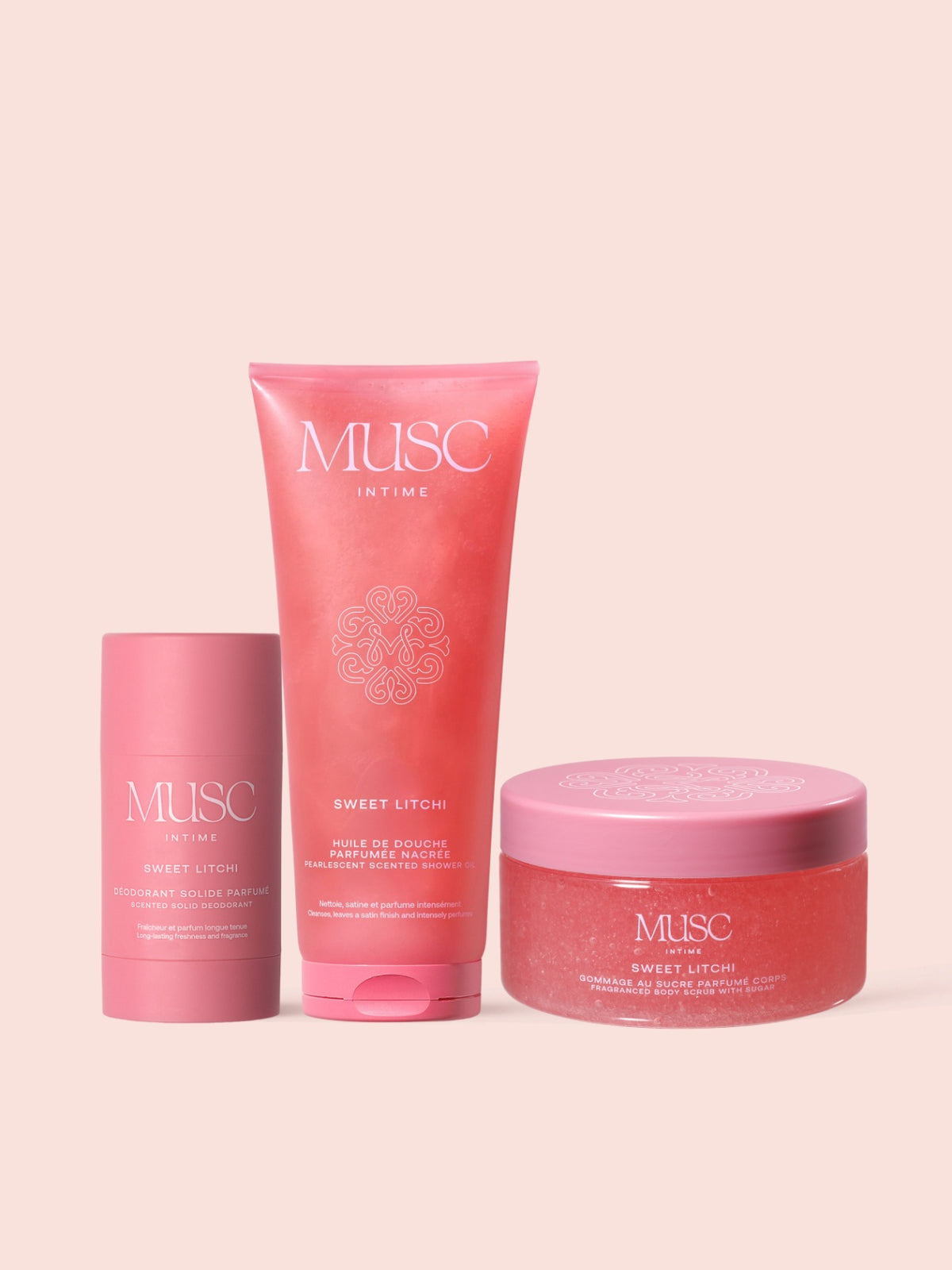 Le Trio Douche Exfoliant - Sweet Litchi Image