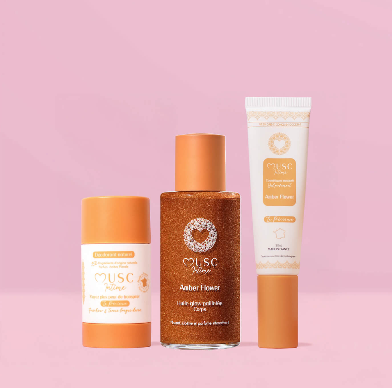 Le Trio Éclat Parfumé Amber Flower Image