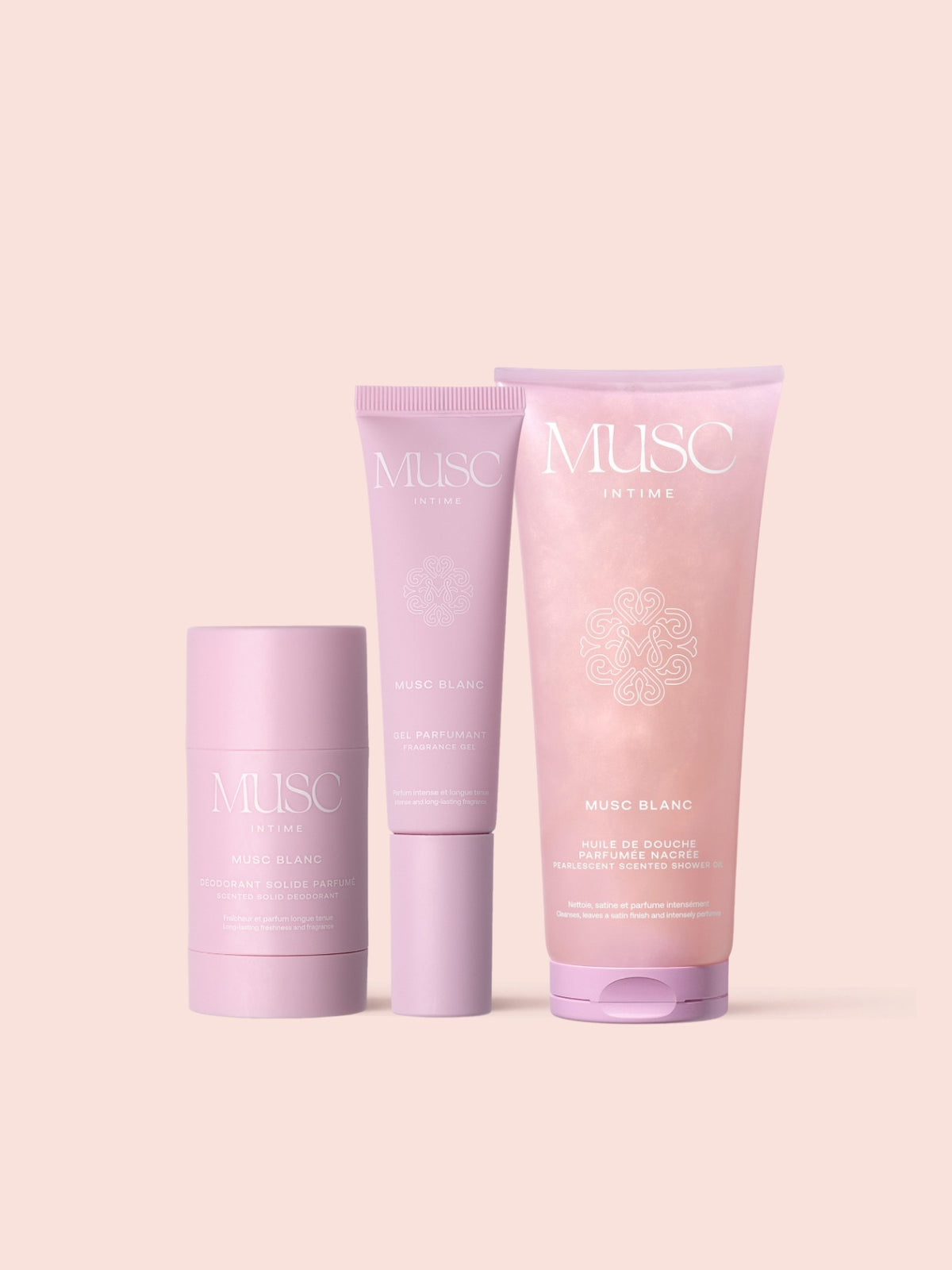 Le Trio Plaisir Nacré - Musc Blanc Image