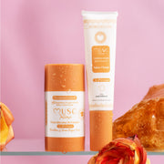 Scented Gel + Solid Deodorant with Amber Flower Image