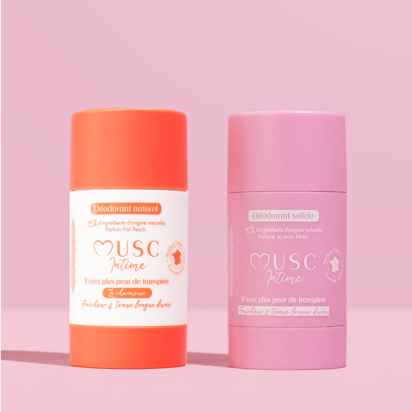 1 Déo Hot Peach + 1 Déo Musc Blanc Image