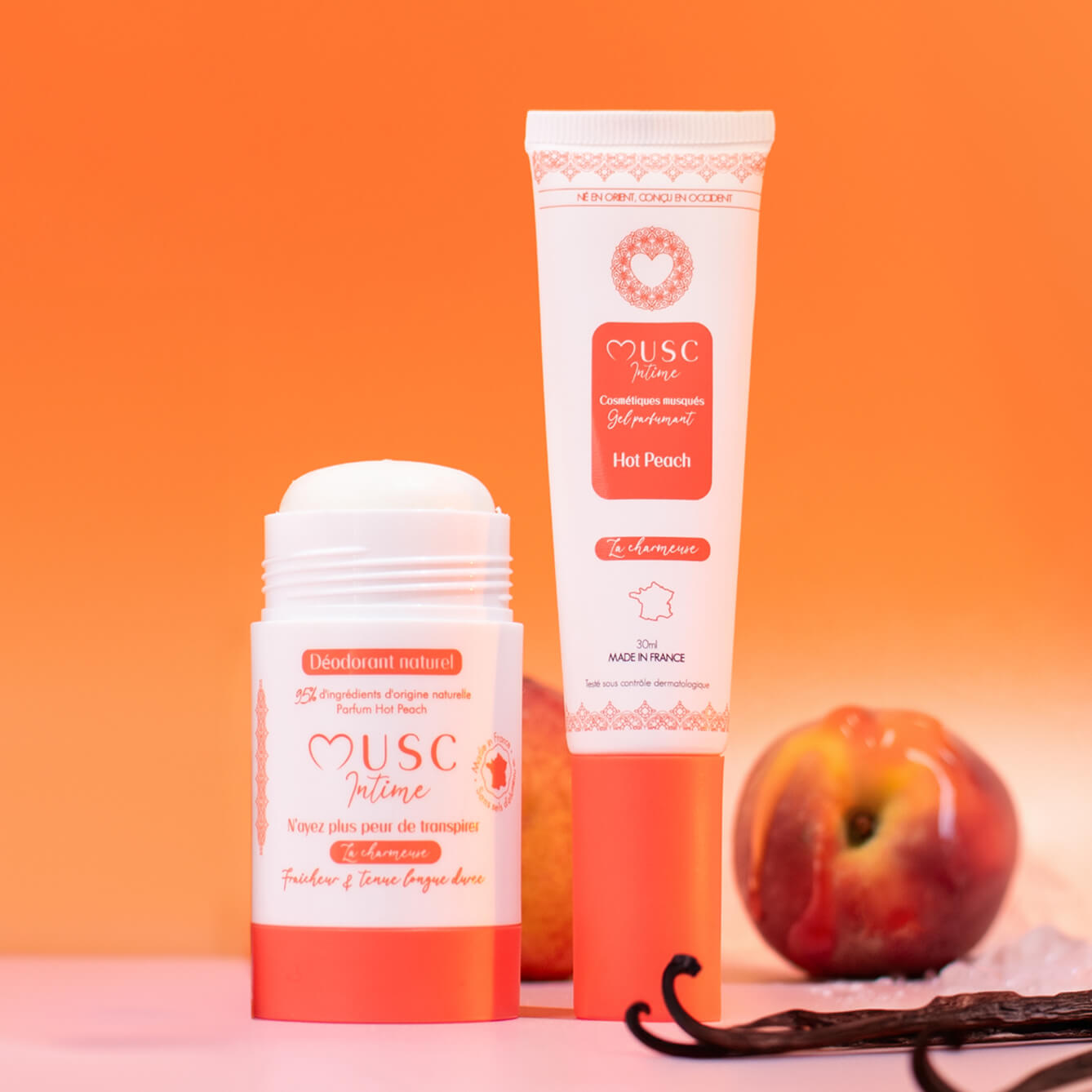 Gel Parfumant + Déodorant Hot Peach Image