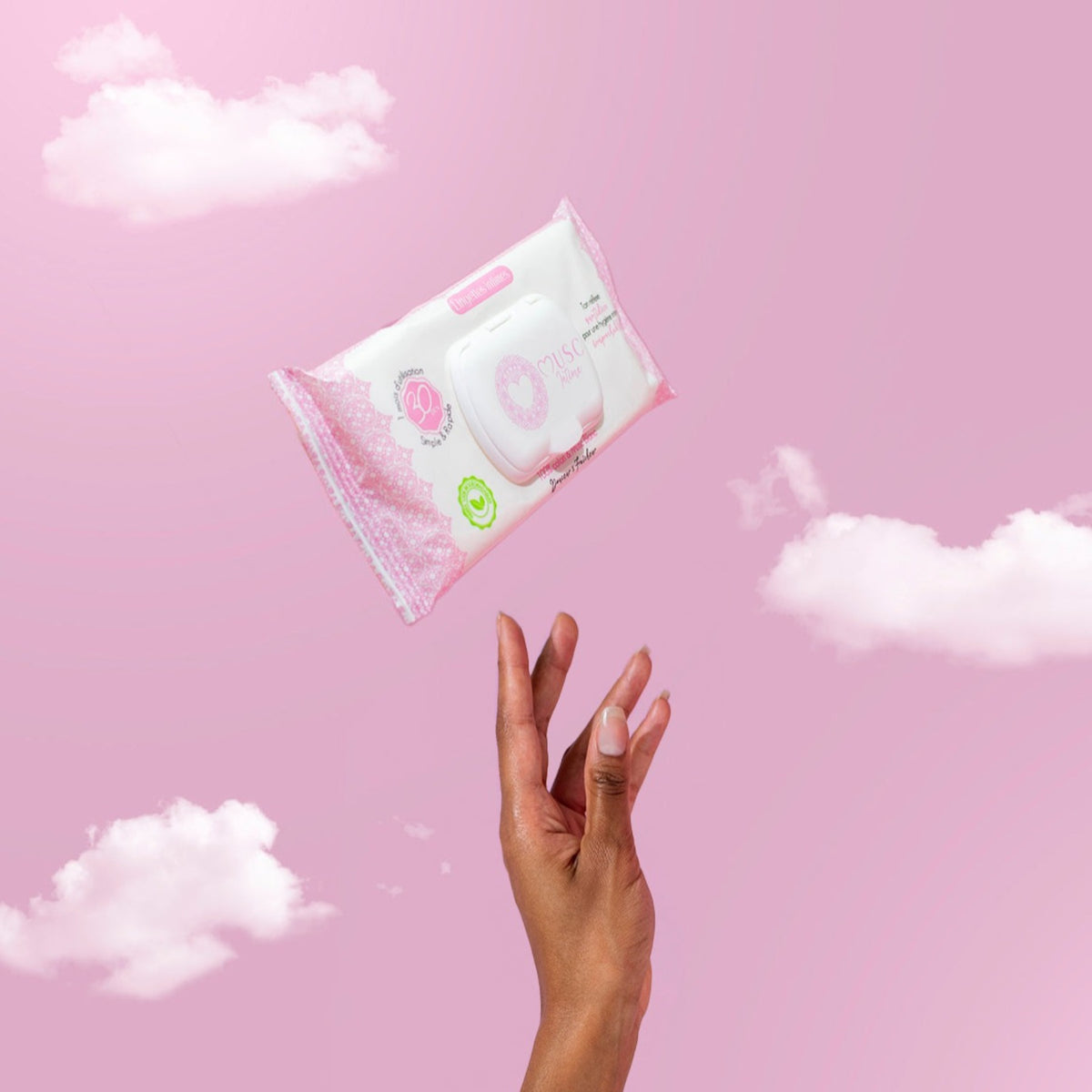 Lingettes Musc Blanc x30 OFFERTES Image