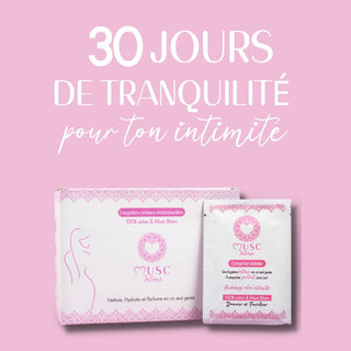 Lingette toilette intime – Musc Intime